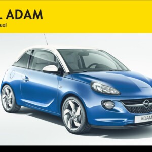 Opel Adam 2014 Owner's Manual