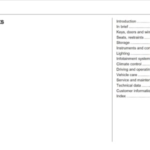 Opel Agila 2010 Owner's Manual