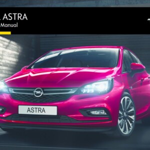 Opel Astra 2016 Owner's Manual