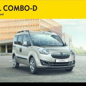 Opel Combo 2013 Owner's Manual