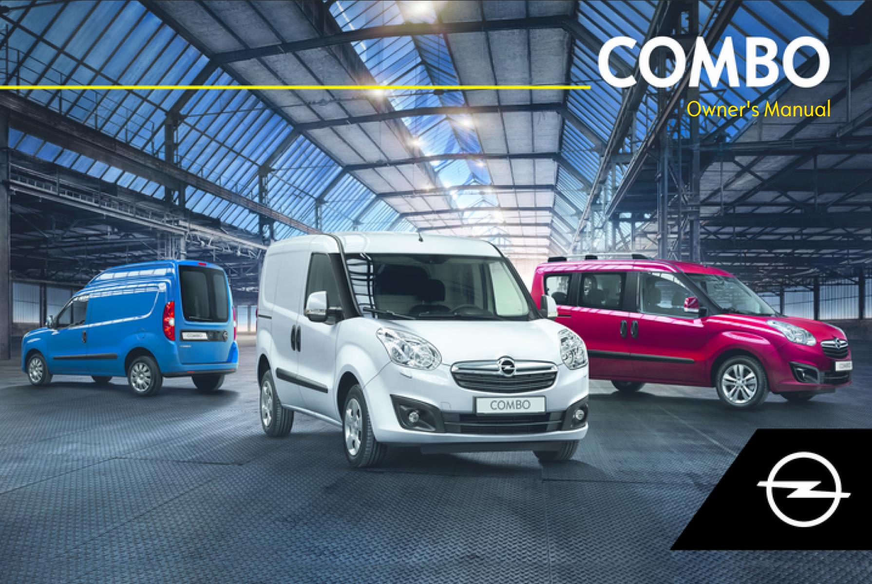 Opel Combo 2018 Owner's Manual