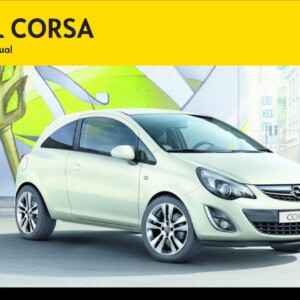 Opel Corsa 2014 Owner's Manual
