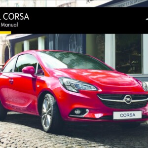 Opel Corsa 2015 Owner's Manual