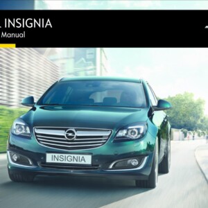 Opel Insignia 2016 Owner's Manual
