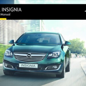 Opel Insignia 2017 Owner's Manual