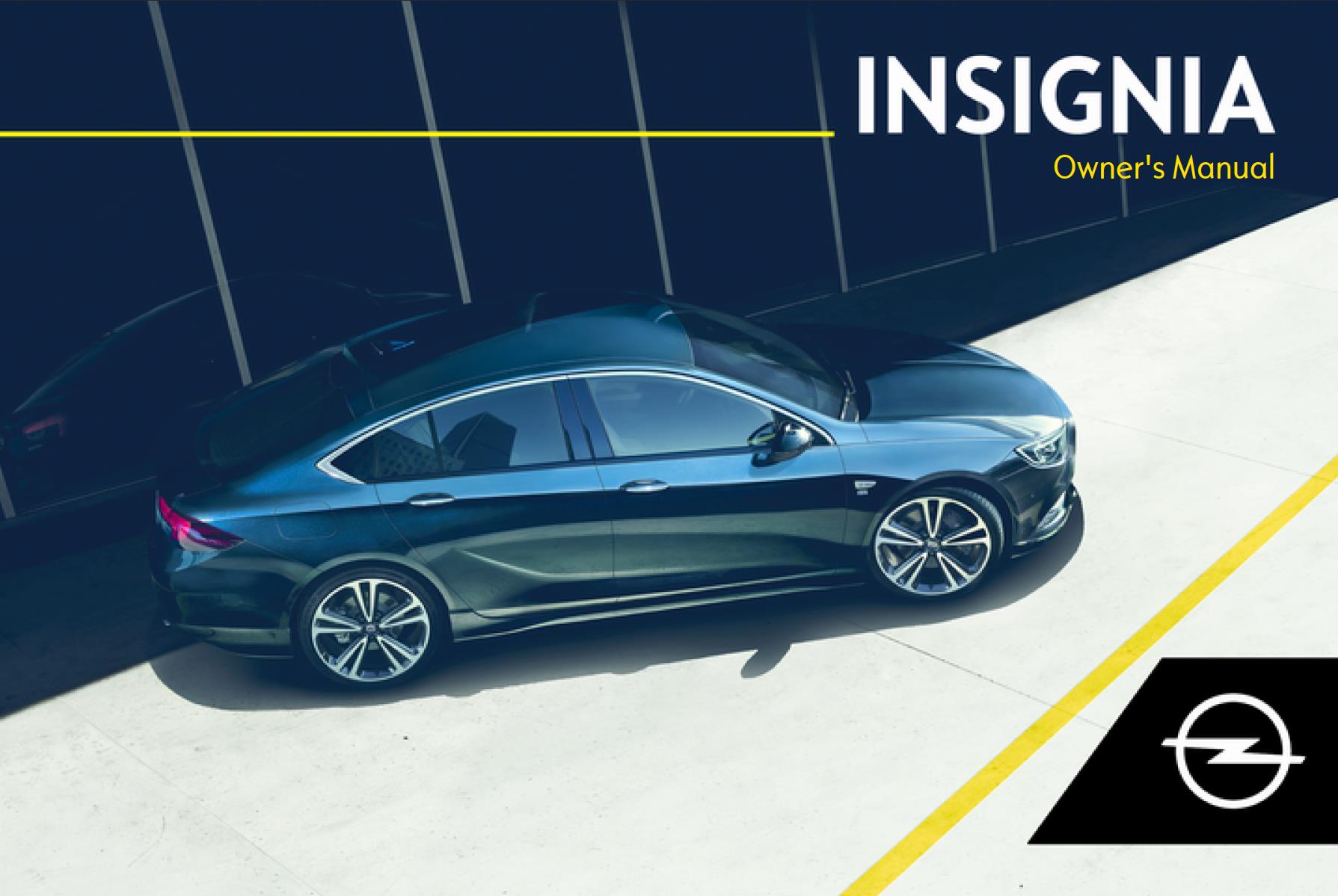 Opel Insignia 2019 Owner's Manual