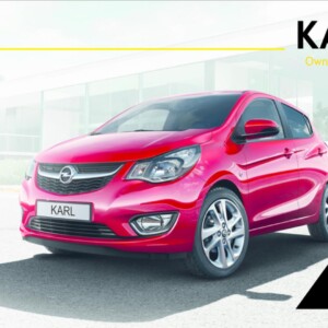 Opel Karl 2018 Owner's Manual