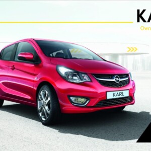 Opel Karl 2019 Owner's Manual