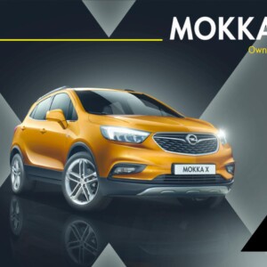 Opel Mokka X 2019 Owner's Manual