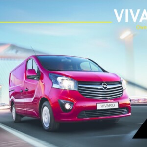 Opel Vivaro 2018 Owner's Manual