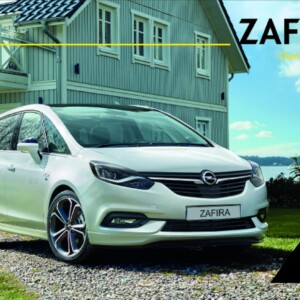 Opel Zafira Tourer 2019 Owner's Manual