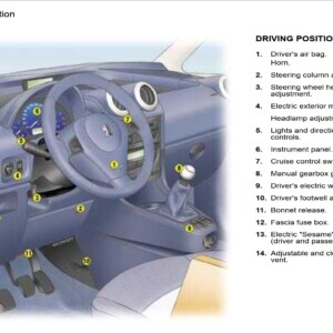 Peugeot 1007 Dag 2005 Owner's Manual