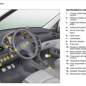 Peugeot 206 Dag 2006 Owner's Manual
