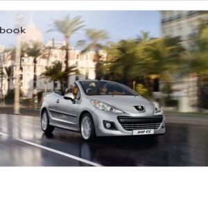 Peugeot 207 CC 2012 Owner's Manual