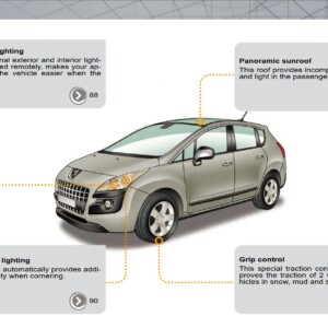 Peugeot 3008 Dag 2010 Owner's Manual