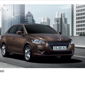 Peugeot 301 2016 Owner's Manual