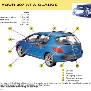 Peugeot 307 Break 2003 Owner's Manual