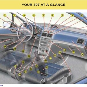 Peugeot 307 Break Dag 2004 Owner's Manual