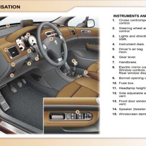 Peugeot 307 Break Dag 2007 Owner's Manual
