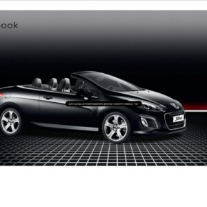 Peugeot 308 CC 2011 Owner's Manual