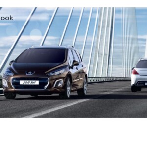 Peugeot 308 SW BL 2013 Owner's Manual