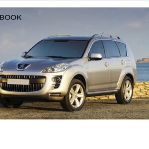 Peugeot 4007 2012 Owner's Manual