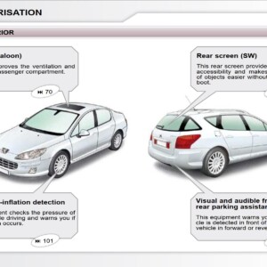 Peugeot 407 2009 Owner's Manual