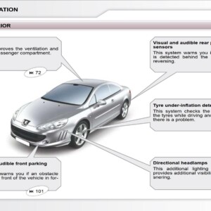 Peugeot 407 C 2010 Owner's Manual