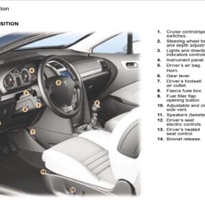 Peugeot 407 C Dag 2006 Owner's Manual