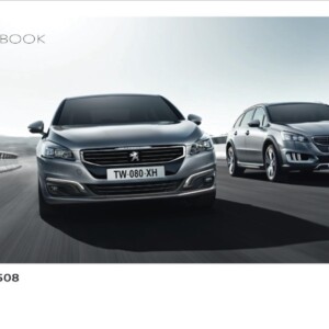 Peugeot 508 2016 Owner's Manual