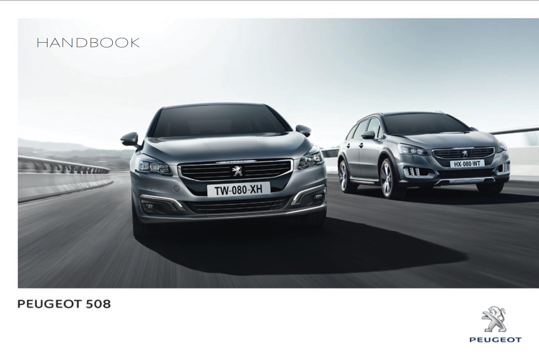 Peugeot 508 Hybrid 2016 Owner's Manual