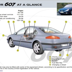 Peugeot 607 2003 Owner's Manual