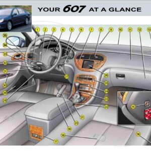 Peugeot 607 Dag 2002 Owner's Manual