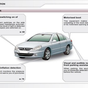 Peugeot 607 Dag 2009 Owner's Manual