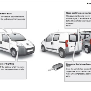 Peugeot Bipper 2009 Owner's Manual