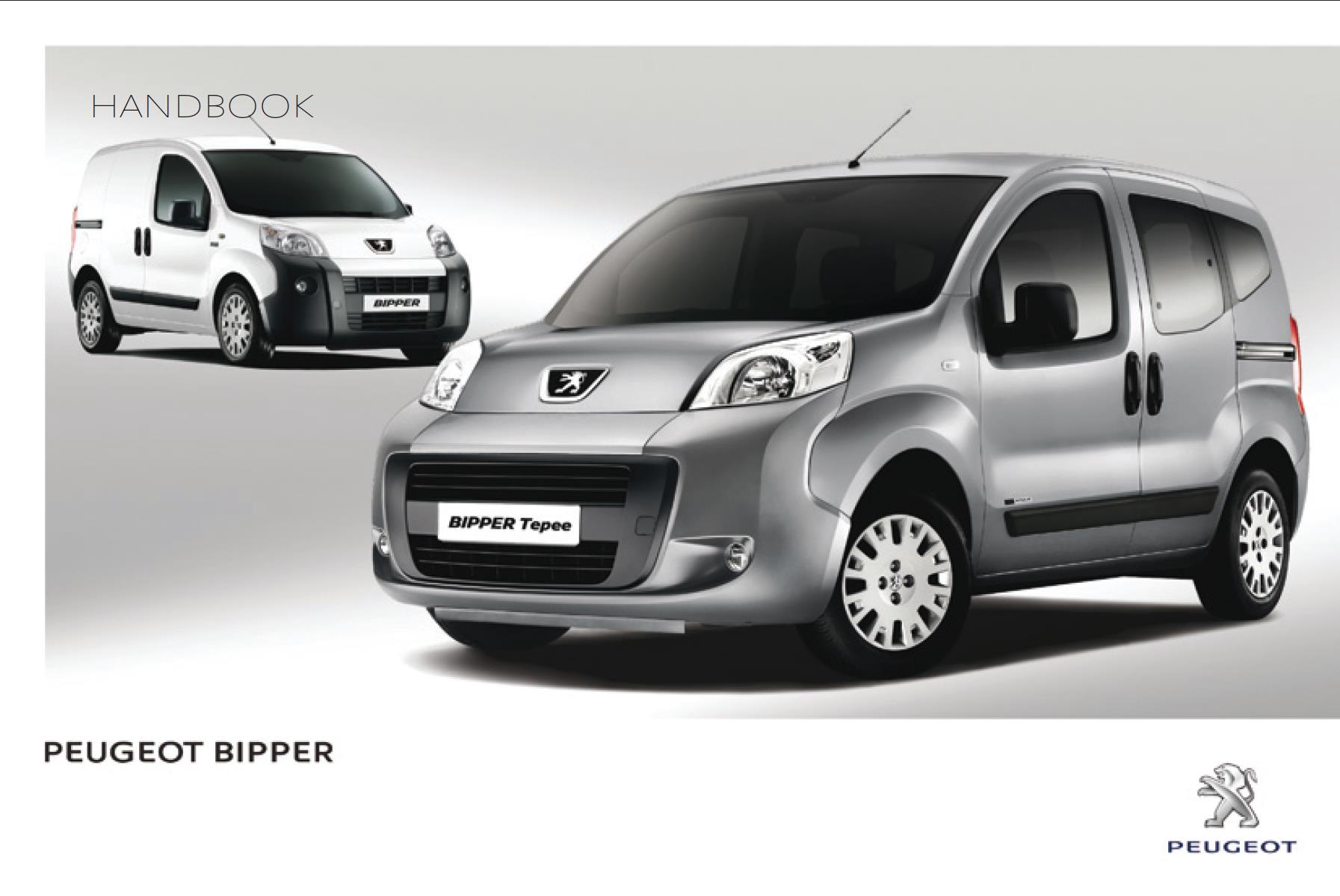 Peugeot Bipper 2015 Owner's Manual