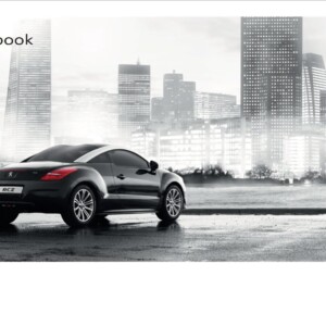 Peugeot RCZ 2011 Owner's Manual