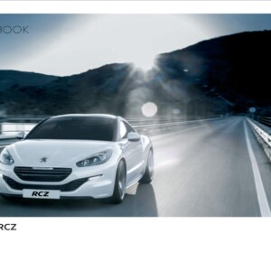 Peugeot RCZ 2012 Owner's Manual