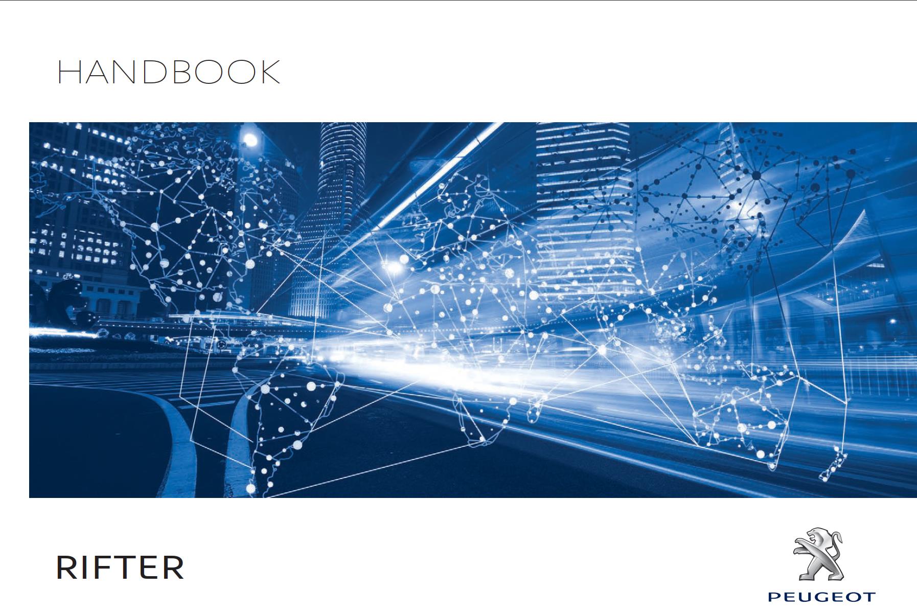 Peugeot Rifter 2019 Owner's Manual