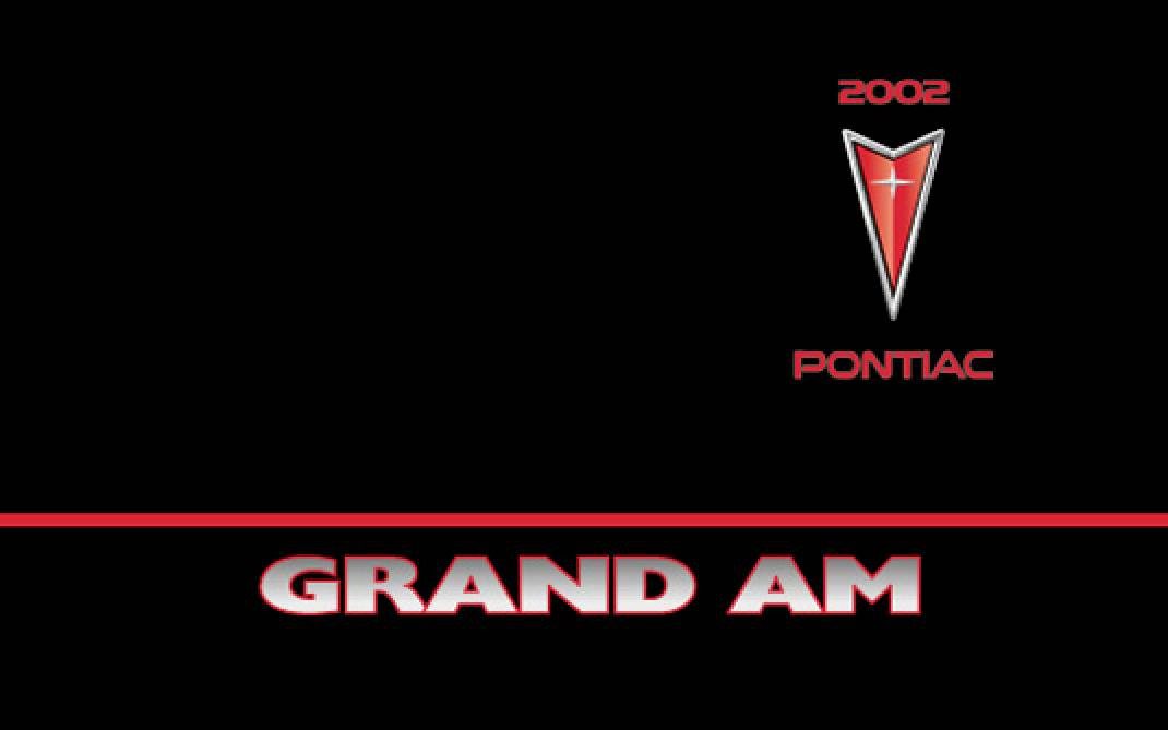 Pontiac Grand-Am 2002 Owner's Manual