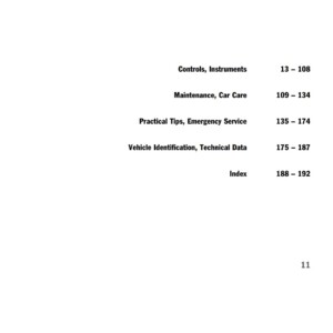 Porsche 911 GT2 2003 Owner’s Manual