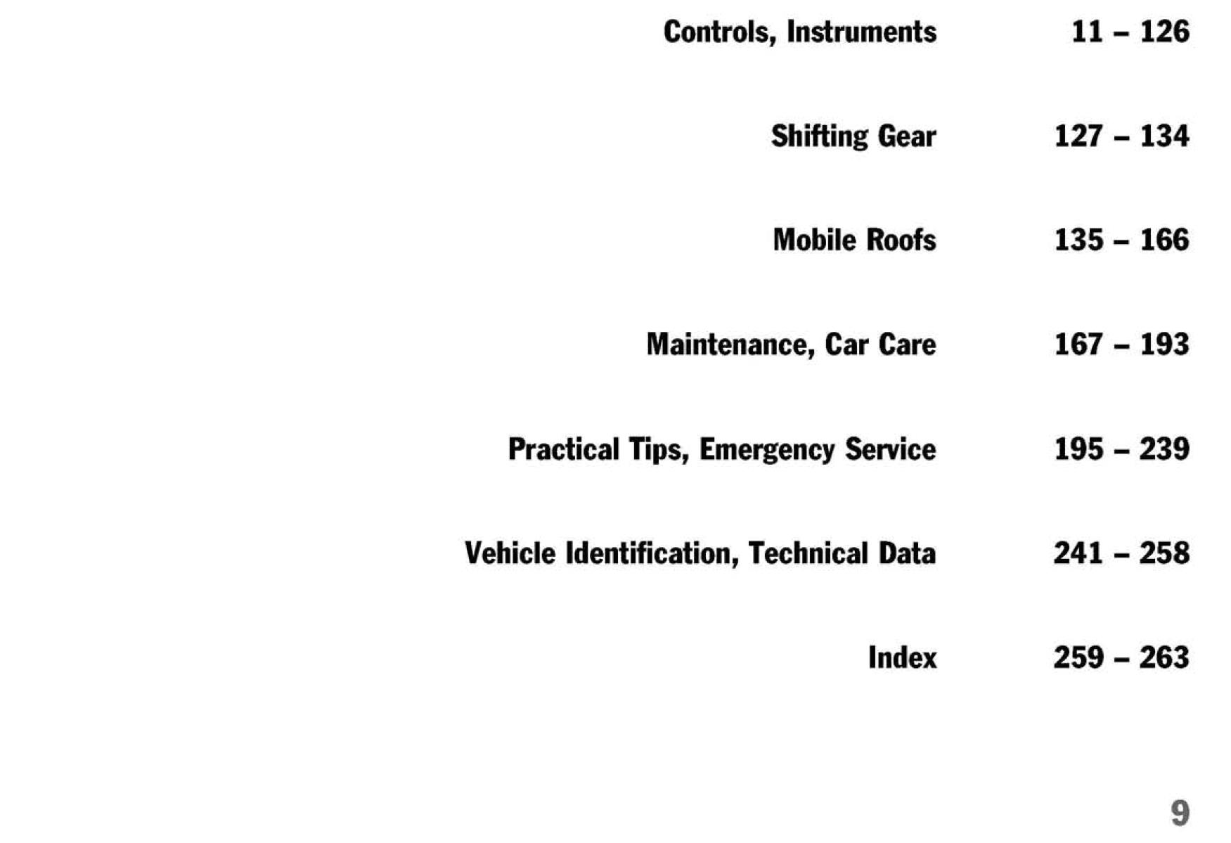 Porsche Carrera 2003 Owner’s Manual