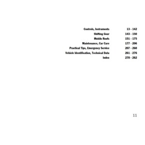 Porsche Carrera 2005 Owner’s Manual
