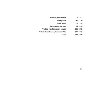 Porsche Carrera 2006 Owner’s Manual