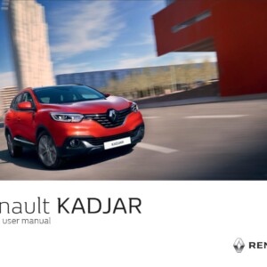 Renault Kadjar 2018 Owner's Manual