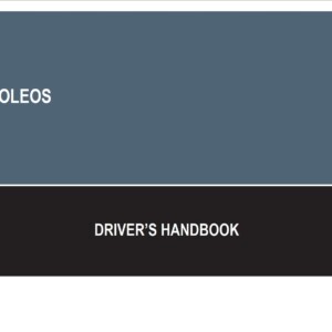 Renault Koleos 2012 Owner's Manual
