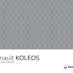 Renault Koleos 2017 Owner's Manual