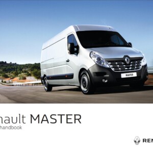 Renault Master 2016 Owner's Manual