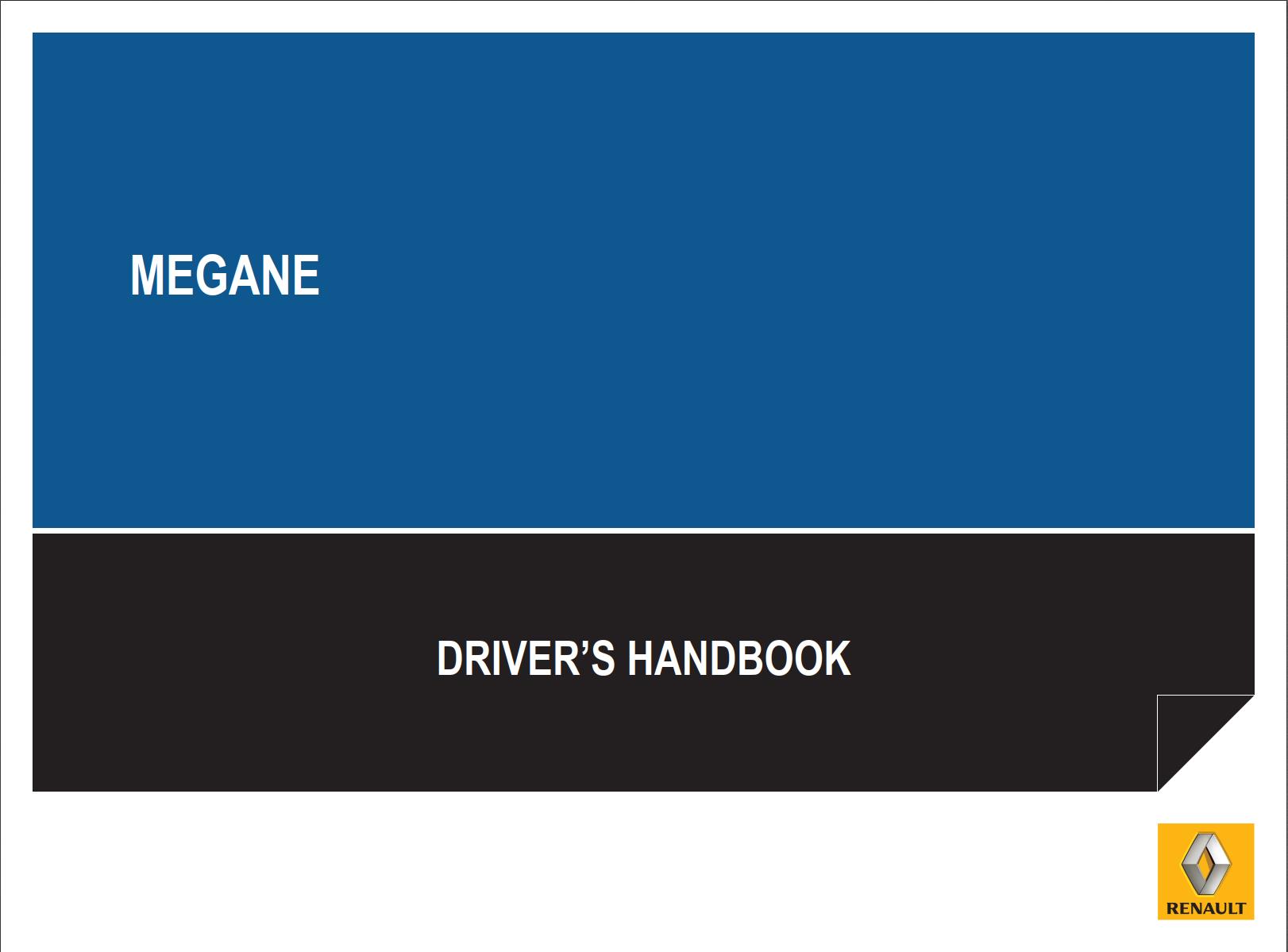 Renault Megane Sport Tourer 2015 Owner's Manual