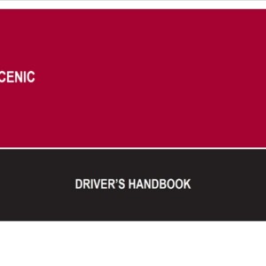 Renault Scenic 2015 Owner's Manual